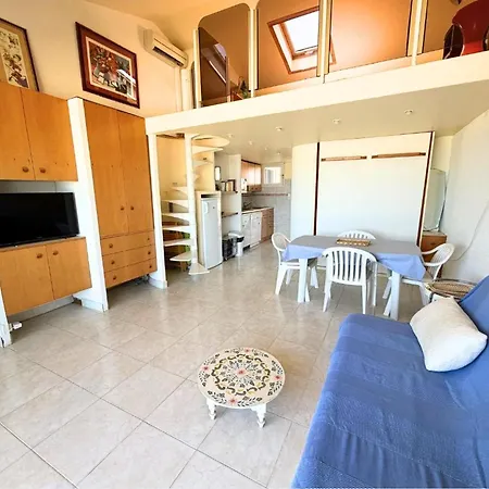 Mezzanine Climatise, Plage, 4 Pers. - Fr-1-868-32 公寓
